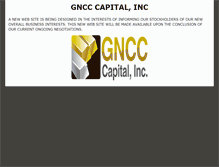 Tablet Screenshot of gncc-capital.com